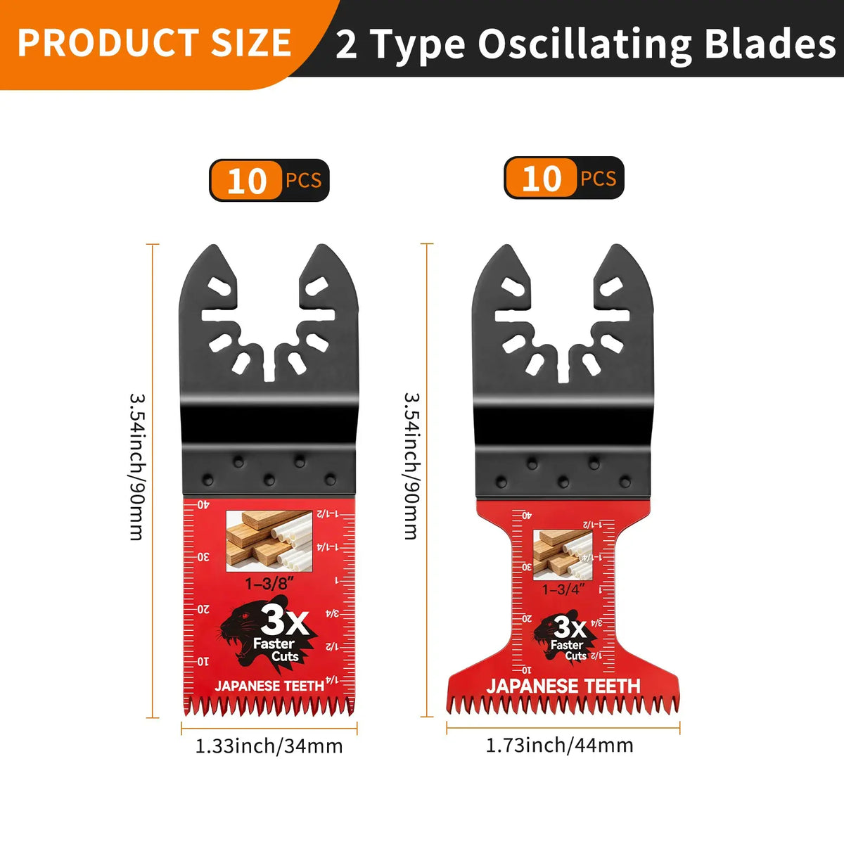 Professional Teeth Fast Cutting Oscillating Blade for Multitool Durable Heavy Duty