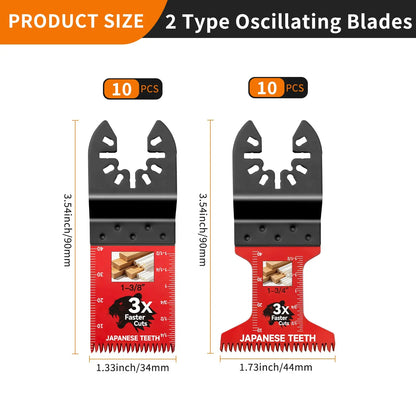 Professional Teeth Fast Cutting Oscillating Blade for Multitool Durable Heavy Duty