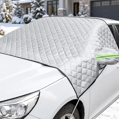 Car Windshield Cover Waterproof All Season Shield for Most Vehicles Snow Ice Frost Dust Rain