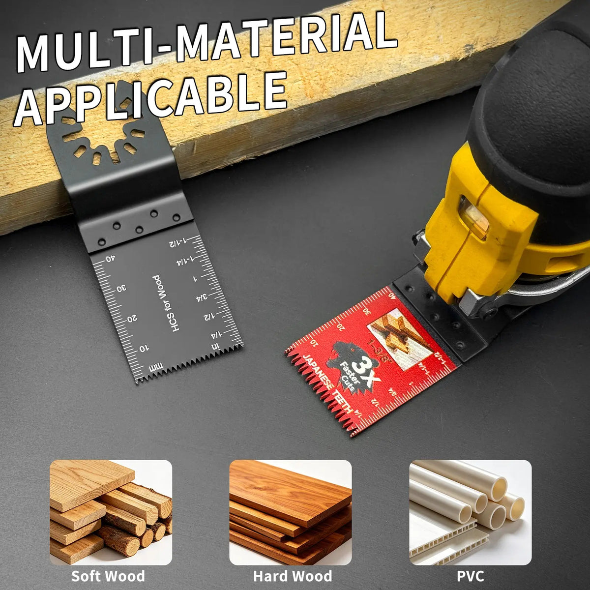 Professional Teeth Fast Cutting Oscillating Blade for Multitool Durable Heavy Duty