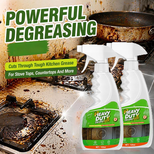 Powerful Concentrated Heavy-Duty Dual-Action Kitchen Degreaser Spray