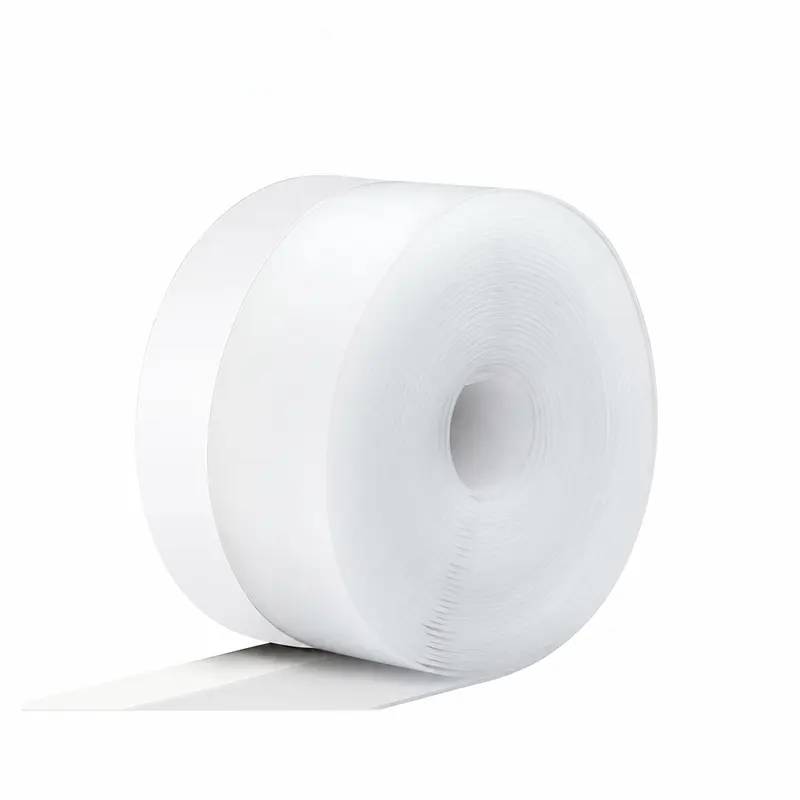 Adhesive Door Draft Blocker Tape 16.4ft Cut to Fit Foam for Doors Windows Energy Efficient