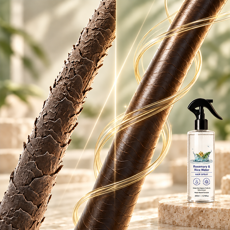 Rosemary & Rice Water Hair Mist Soft & Smooth Non-Greasy Fast Absorbing