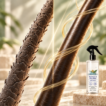 Rosemary & Rice Water Hair Mist Soft & Smooth Non-Greasy Fast Absorbing