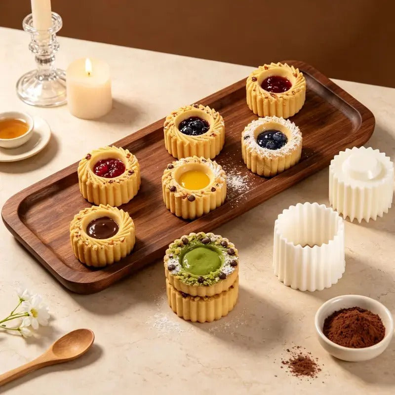 1 PC Sunflower Hand-Press Mooncake Mold Set