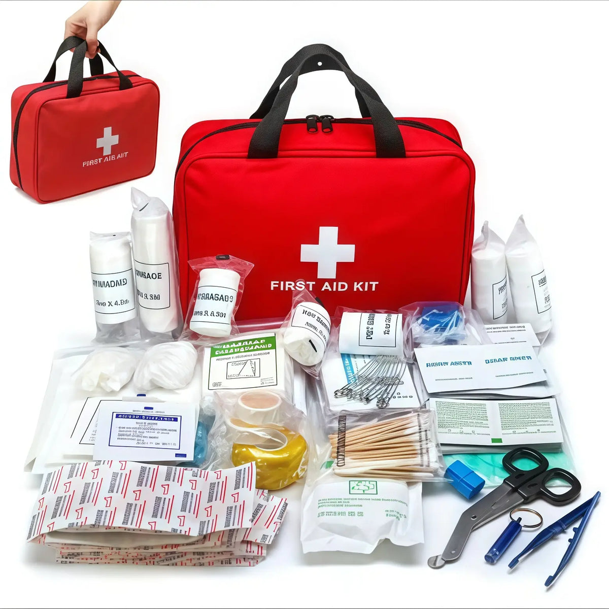 🔥330 Piece Waterproof Compact First Aid Kit🩹