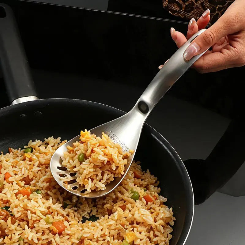 5 in 1 Multifunctional Cooking Spoon 304 Stainless Steel Heavy Duty Kitchen Utensil