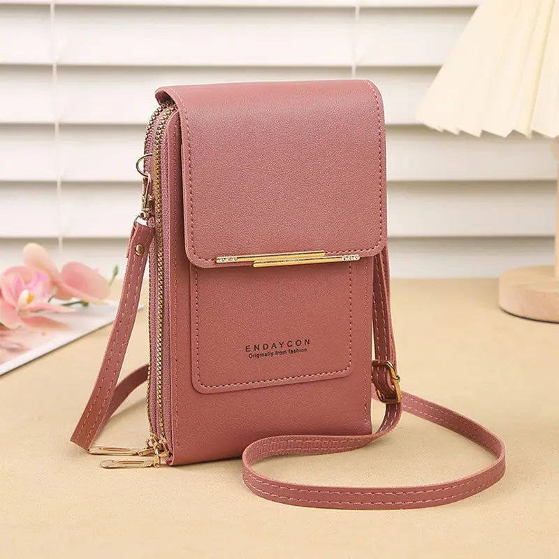 Women's Touch Screen Phone Bag Key Change Bag Reply Messages Without Phone
