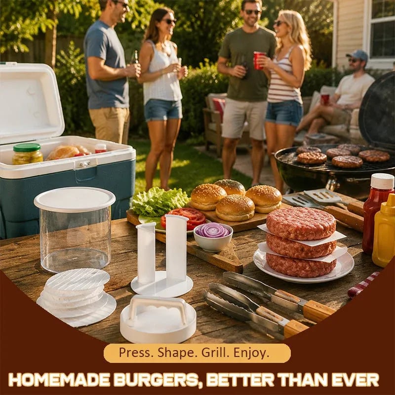 🍔 Easier Burger Prep for Homemade & BBQ Nights
