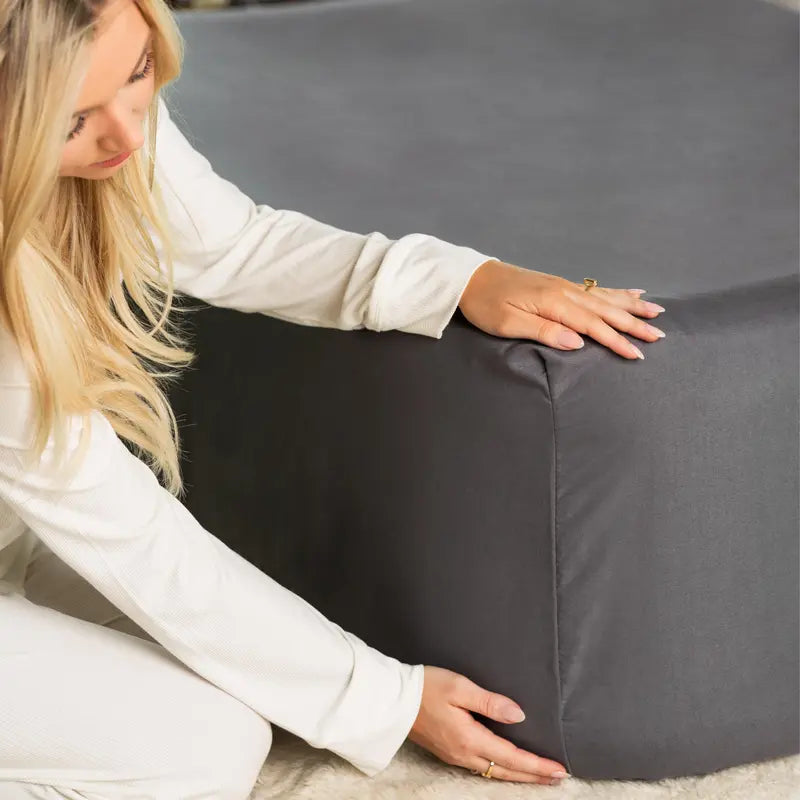 Extra Deep Pocket Fitted Sheet Only Ultra Soft Microfiber Wrinkle Free