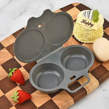 🎁2026 New Arrivals💥 Microwave Egg Poacher with Lid& Handle