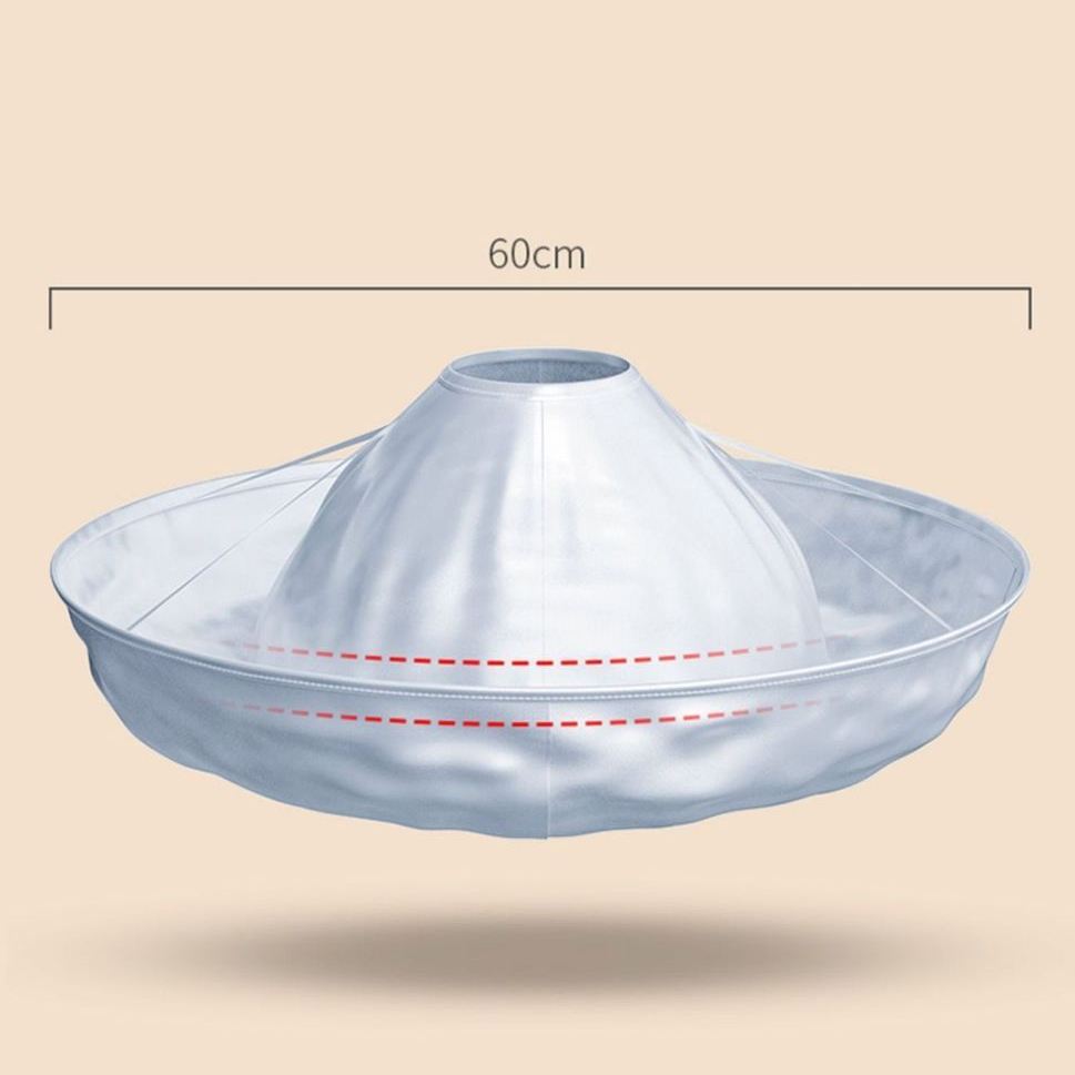 Waterproof Hair Cutting Cape Reusable Barber Bib Hair Catcher for Home Salon