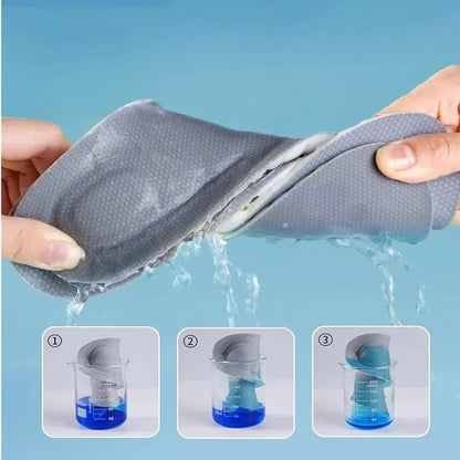4D Shoe Cloud Insoles for Men Women Soft Memory Foam Orthotic Sports Inserts