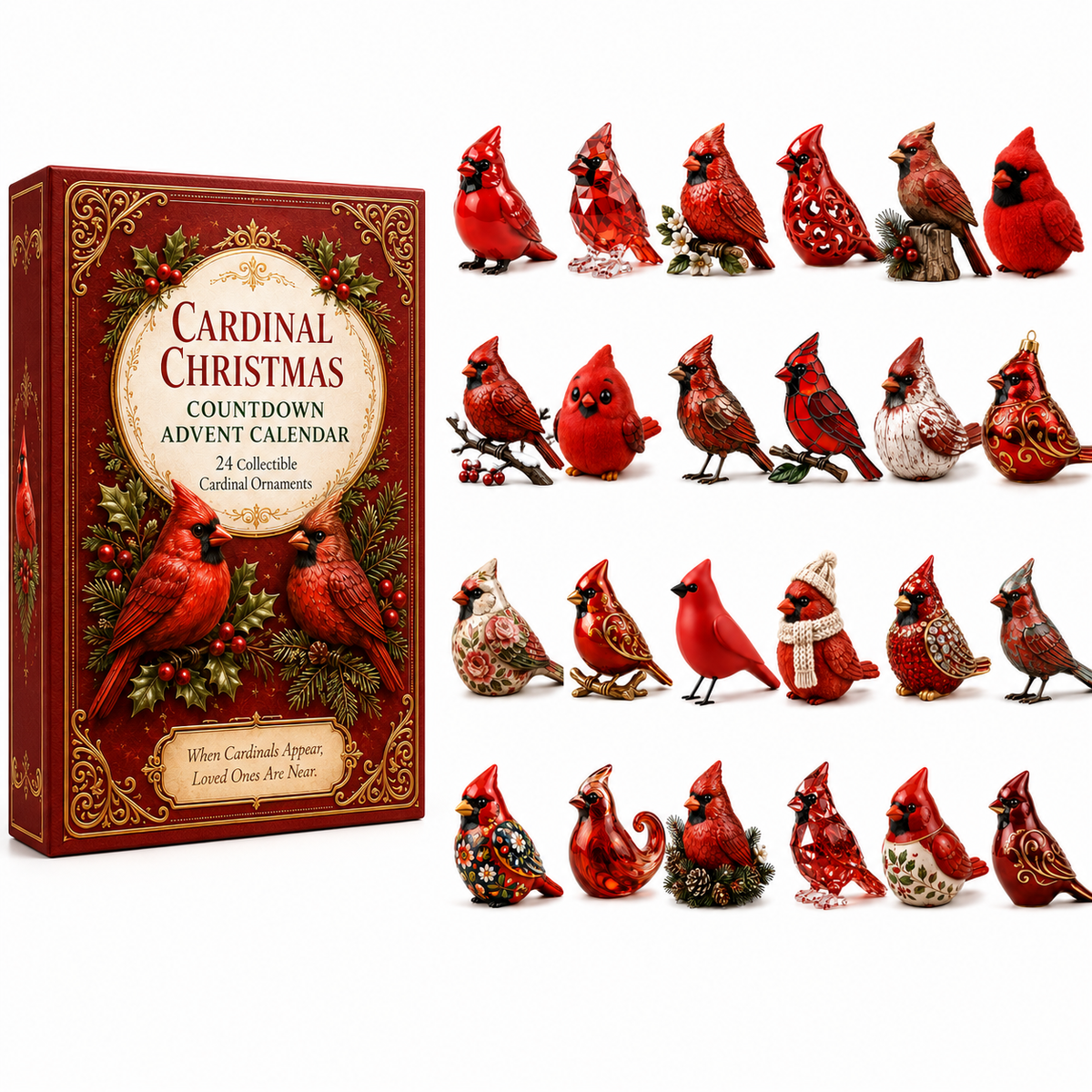 Christmas 24 Day Countdown Calendar Limited Anniversary Edition High Quality Model
