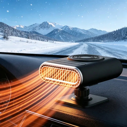 12V Portable Car Heater Windshield Demister Easy Install Defroster