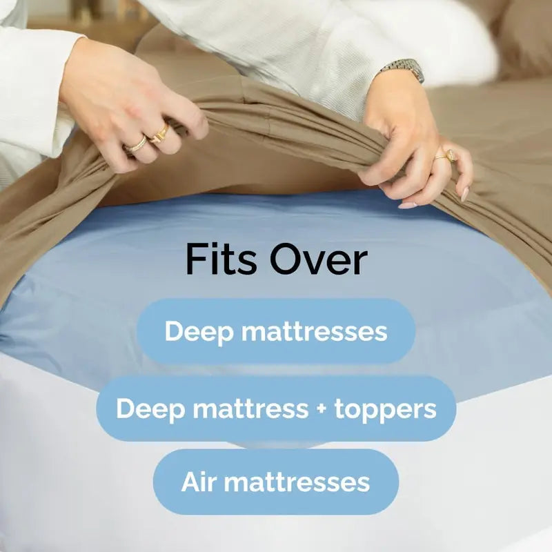 Extra Deep Pocket Fitted Sheet Only Ultra Soft Microfiber Wrinkle Free