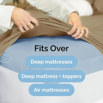 Extra Deep Pocket Fitted Sheet Only Ultra Soft Microfiber Wrinkle Free