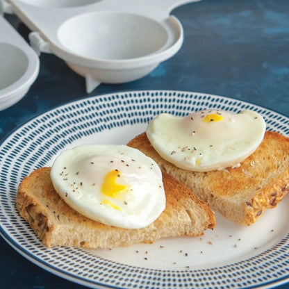 🎁2026 New Arrivals💥 Microwave Egg Poacher with Lid& Handle