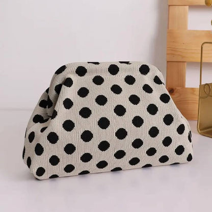 Fall Winter Retro Texture Cloud Bag Women's Handbag