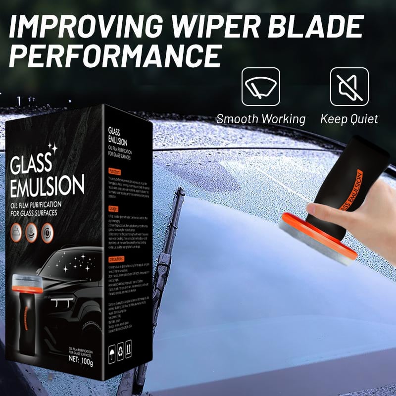 2026 Handheld Glass Oil-Film Remover – 100g Streak-Free Auto Degreaser