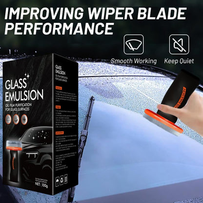 2026 Handheld Glass Oil-Film Remover – 100g Streak-Free Auto Degreaser