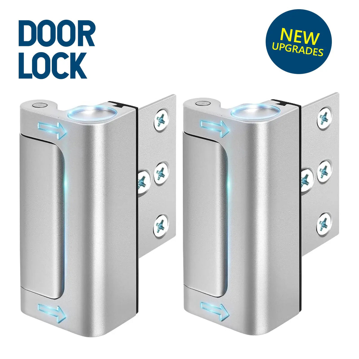 40% OFF Back To School Security Door Hardware – Heavy-Duty Aluminum Anti-Theft Lock Latches & Bolts