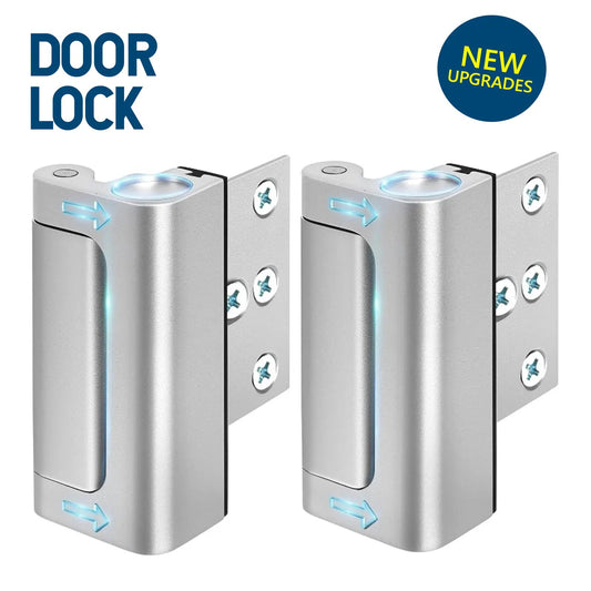 Back To School Security Door Hardware – Heavy-Duty Aluminum Anti-Theft Lock Latches & Bolts