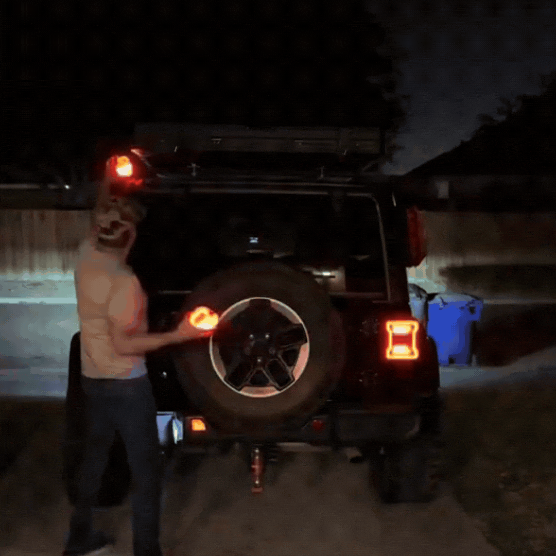 🚘CAR LED TRAILER LIGHTS 🚨