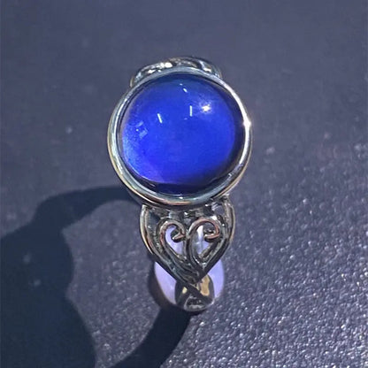 Sweet Style Color Changing Mood Stone Ring Creative Fashion Jewelry