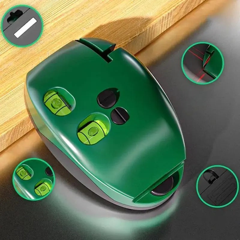 90 Degree Red/Green Light Self-Leveling Laser Level with Parallel Line for Construction Tool