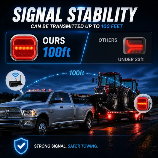 🚘CAR LED TRAILER LIGHTS 🚨