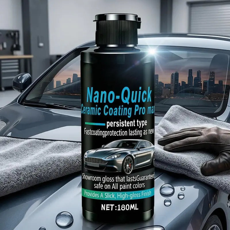 Nano Ceramic Coating Professional MAX for Cars Dust Proof Water Resistant Long Lasting Luster