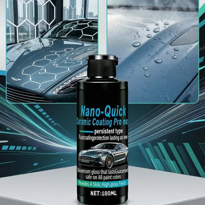 Nano Ceramic Coating Professional MAX for Cars Dust Proof Water Resistant Long Lasting Luster