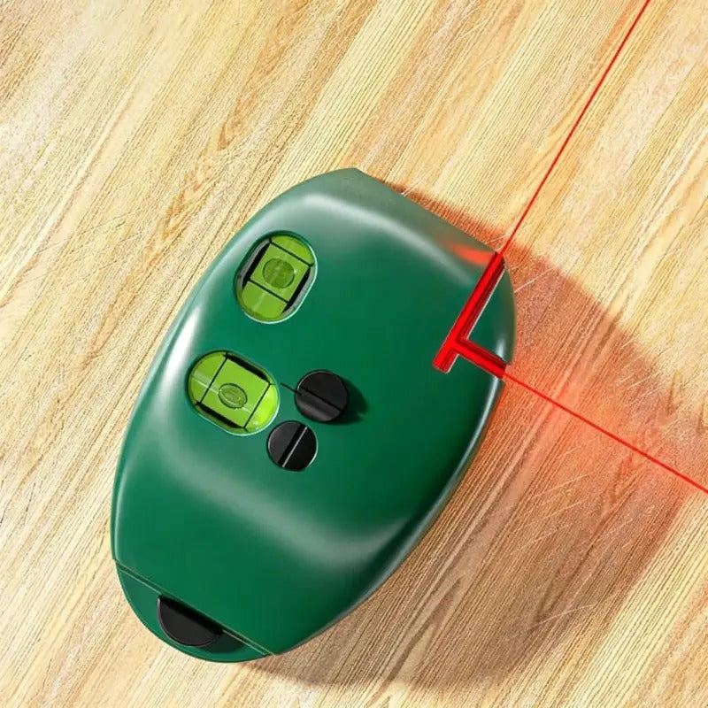 90 Degree Red/Green Light Self-Leveling Laser Level with Parallel Line for Construction Tool