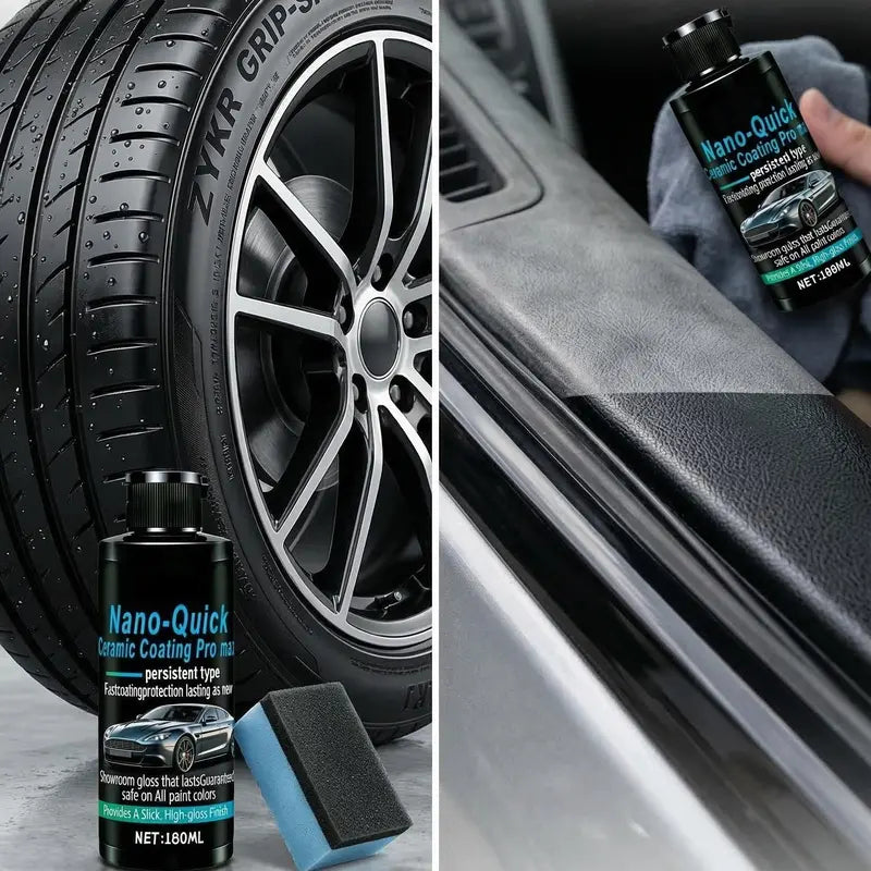Nano Ceramic Coating Professional MAX for Cars Dust Proof Water Resistant Long Lasting Luster