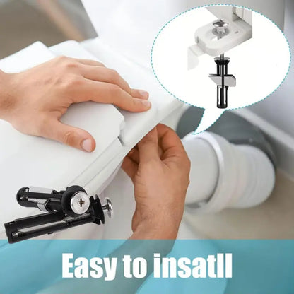 Universal Toilet Seat Bolt Kit Quick Release Easy Install Replacement Maintenance Accessories