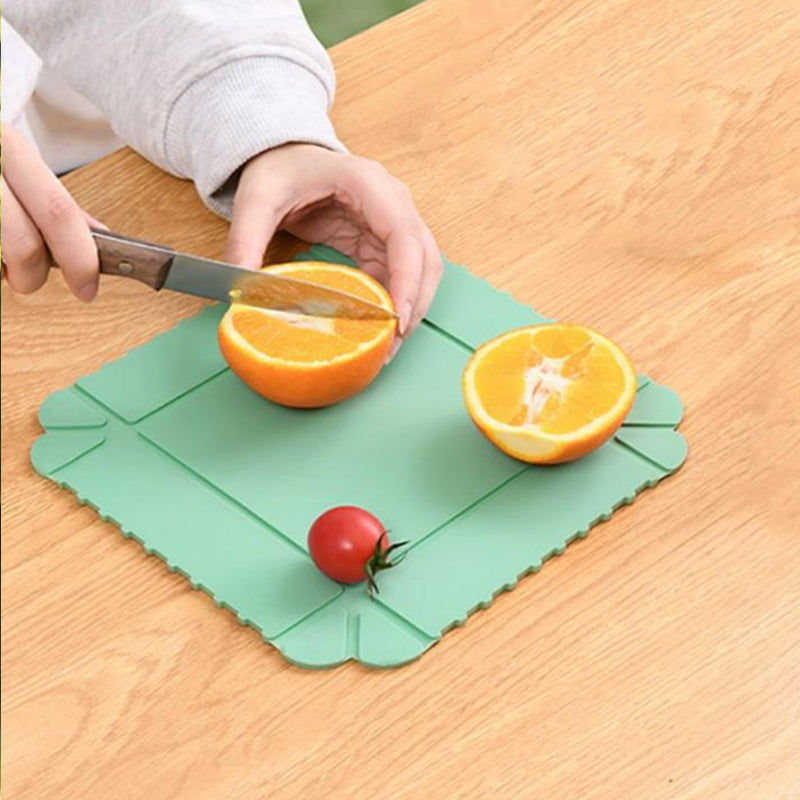 Magnetic Silicone Trivet 🧲 Foldable Pot Mat & Small Kitchen Tray