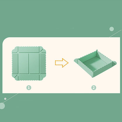 Magnetic Silicone Trivet 🧲 Foldable Pot Mat & Small Kitchen Tray