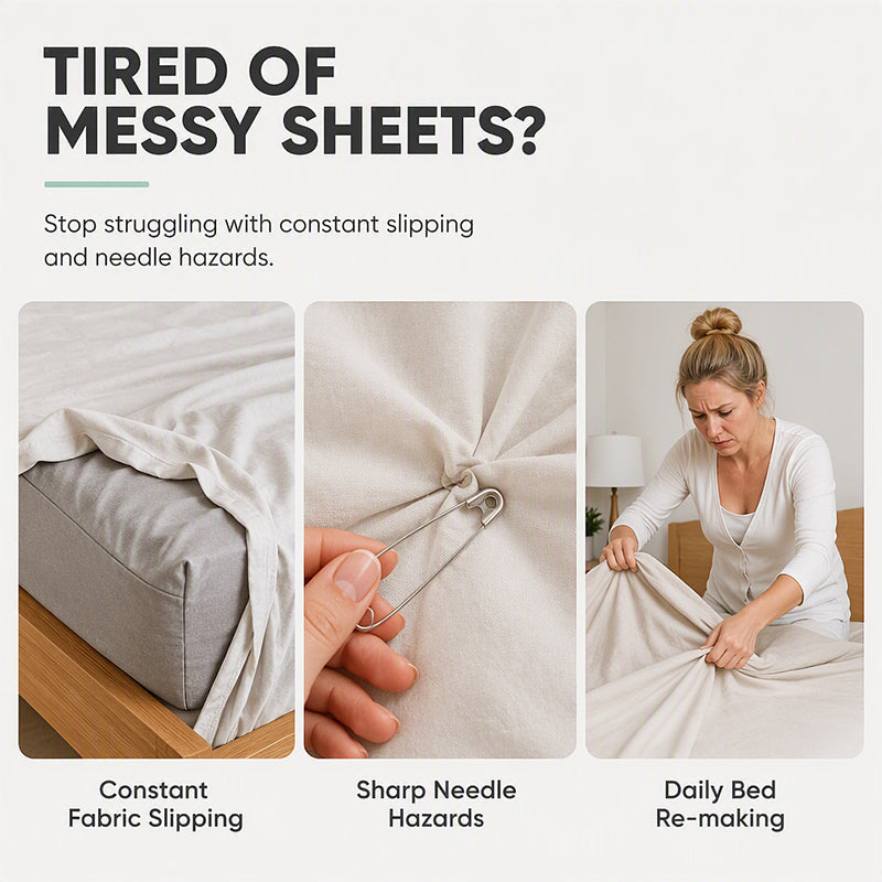 Multi-Functional Adjustable Anti Slip Bed Sheet Grippers