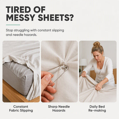 Multi-Functional Adjustable Anti Slip Bed Sheet Grippers