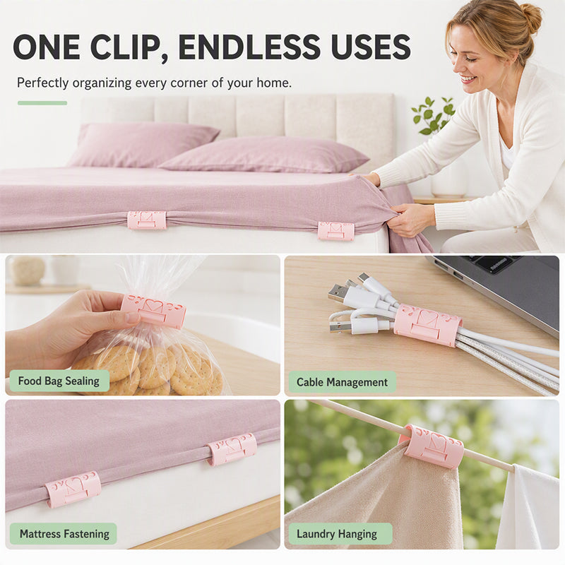 Multi-Functional Adjustable Anti Slip Bed Sheet Grippers