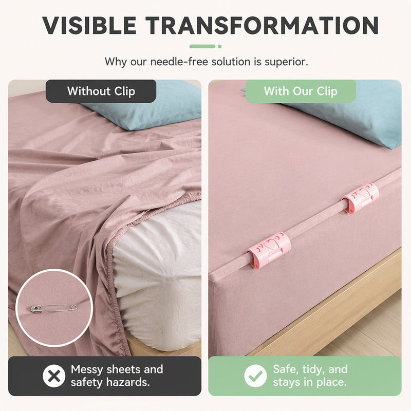 Multi-Functional Adjustable Anti Slip Bed Sheet Grippers